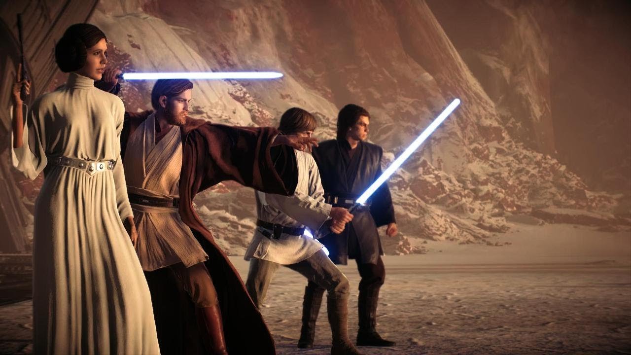 Star Wars Battlefront II | Leia Organa Heroes Vs Villains Gameplay (Crait)