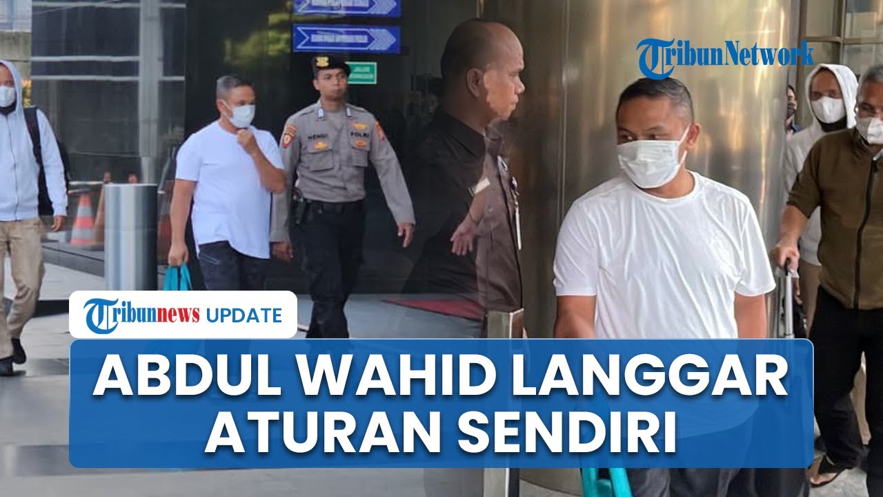 Gubernur Riau Abdul Wahid yang Kena OTT KPK Sempat Buat SE Anti Gratifikasi: Dilanggar Sendiri