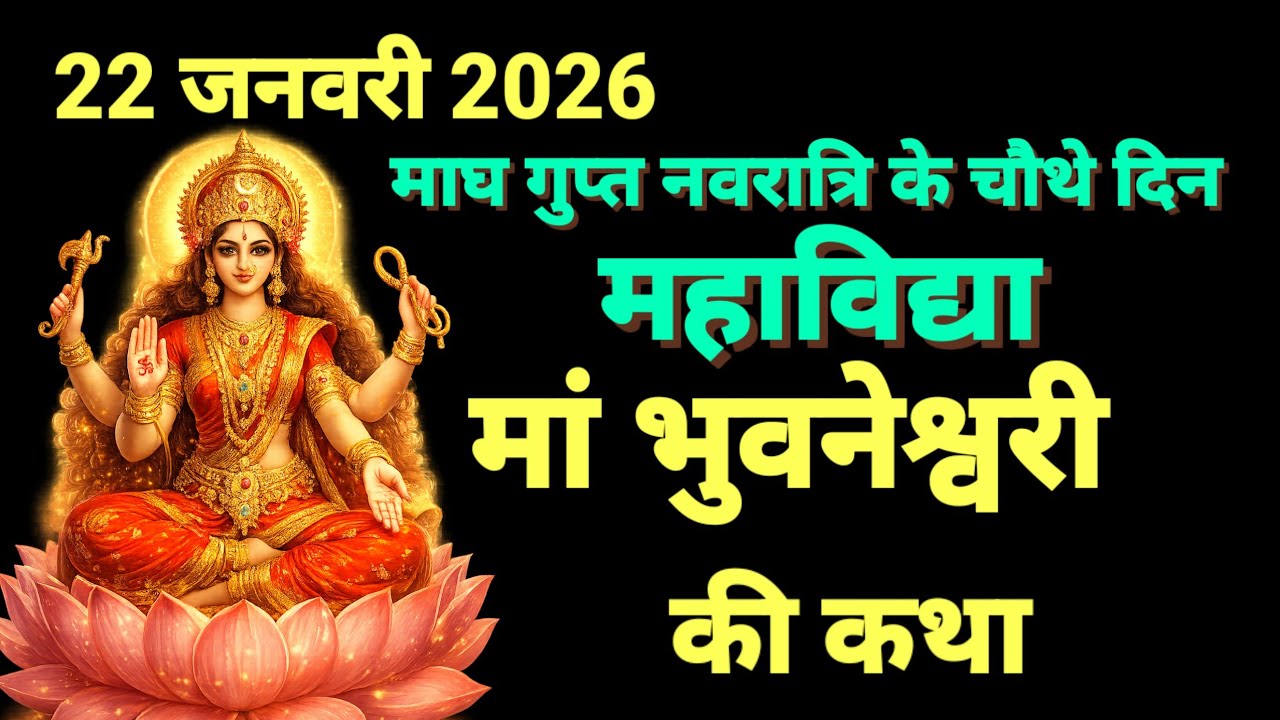 गुप्त नवरात्रि के चौथे दिन महाविद्या मां भुवनेश्वरी की कथा | Gupt Navratri ki Katha Day 4