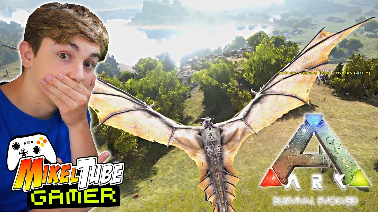 Capturamos el REX Legendario con Dragon MikelTube Ark