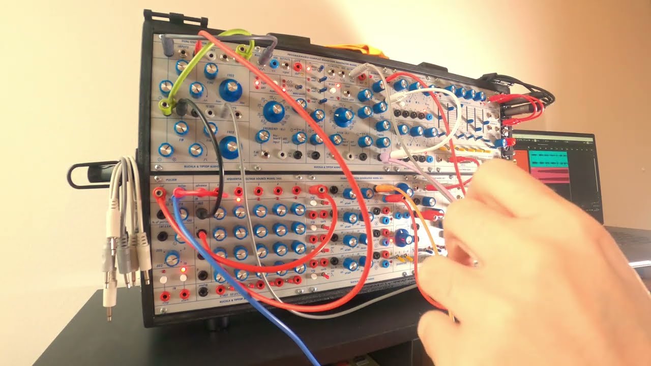 Exploring FM Synthesis on Tiptop Buchla 258t + 259t | Live Patch Talk
