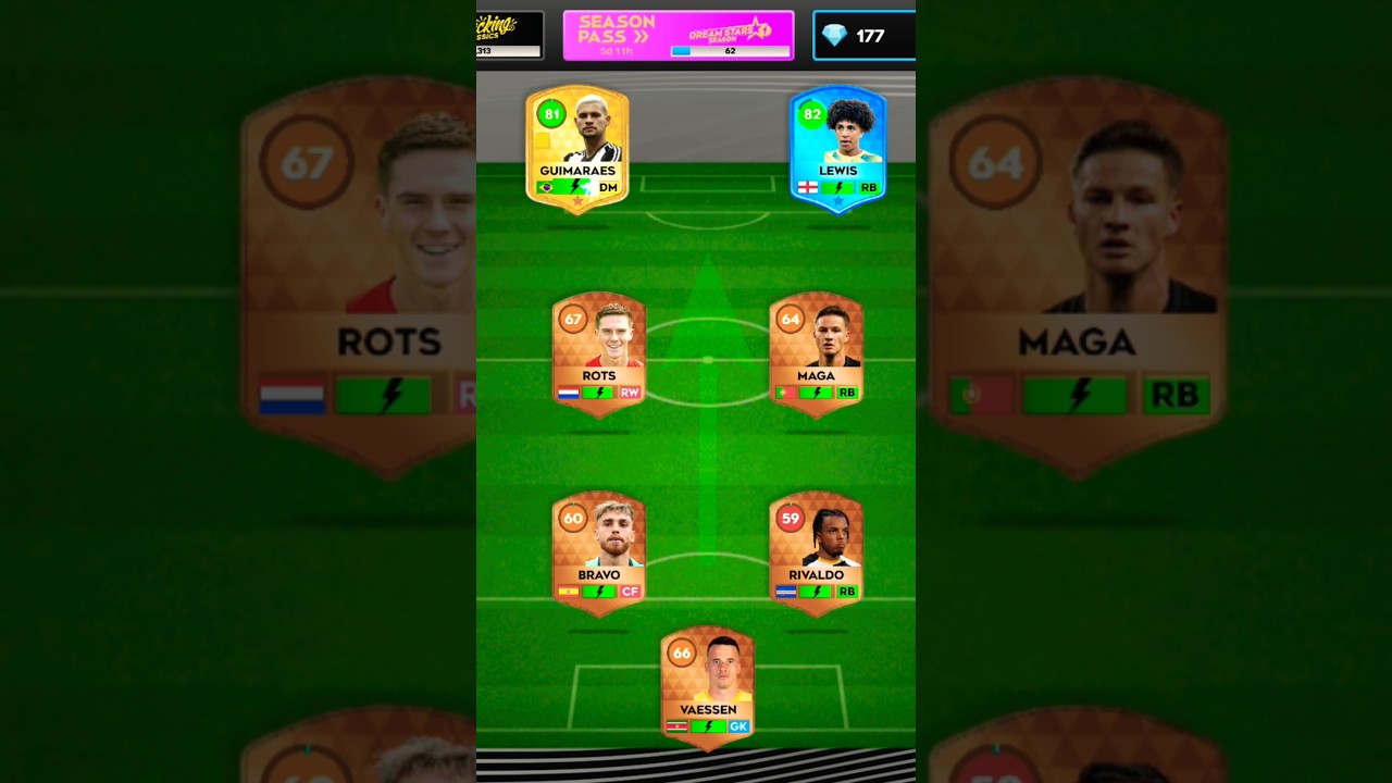✅   My Ultimate Starting XI in DLS 2025  Unbeatable Squad 🔥  My Dream Team #dlscreator #DLS2025