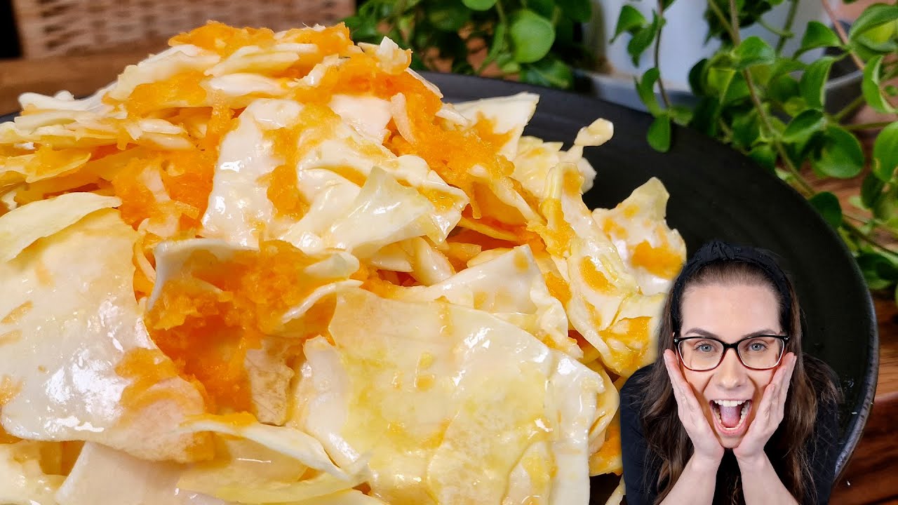 Dicas para a melhor salada agridoce de repolho, salada oriental