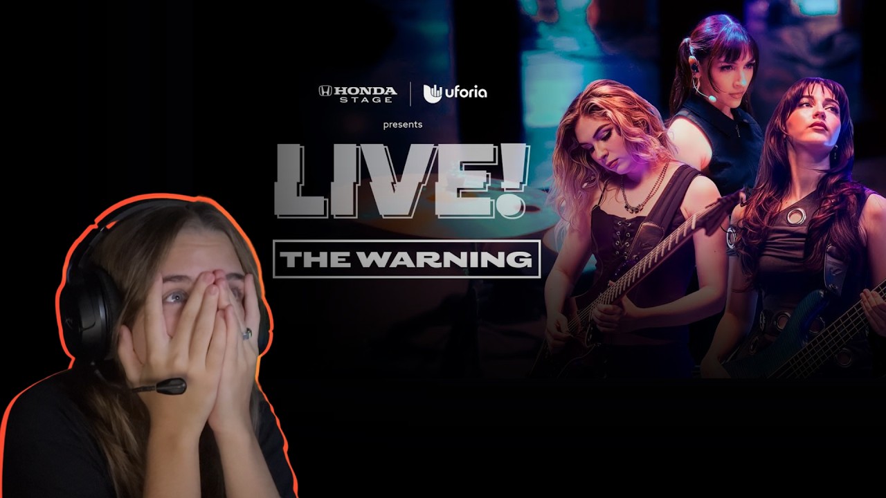 REACCIONANDO a Escapism (Live) | The Warning | Honda Stage x Uforia Music