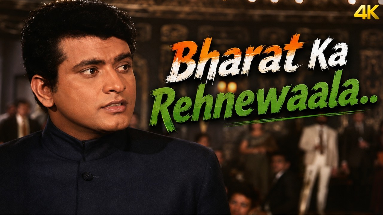 Bharat Ka Rehnewaala Full Song 4K | भारत की बात सुनाता हूँ 🇮🇳 | Mahendra Kapoor | Manoj Kumar
