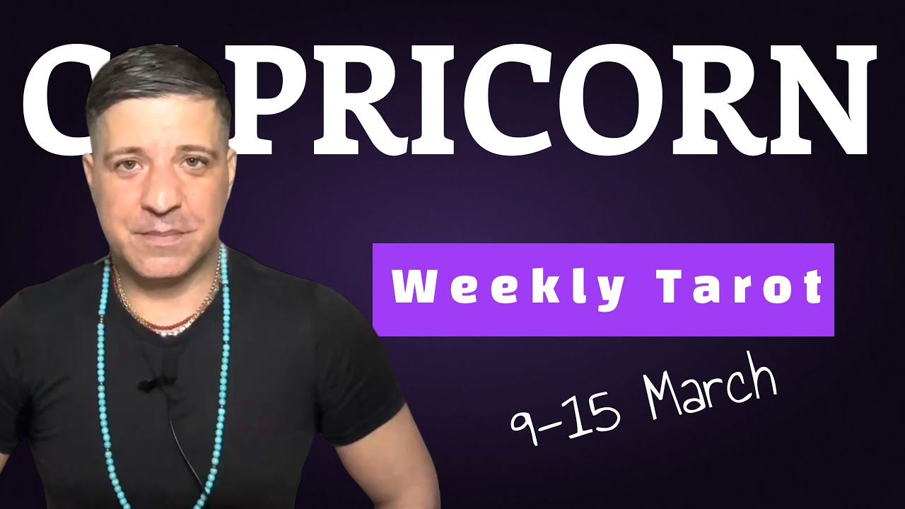 CAPRICORN - This Decision Will INSTANTLY Change Your Life! | March 9 - 15 Capricorn Tarot