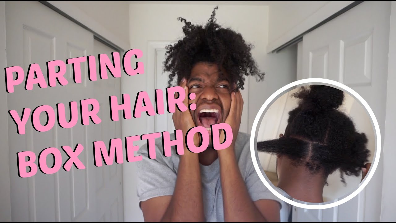 PARTING 101: Box Method | How to part your hair for beginners! Men's hair care