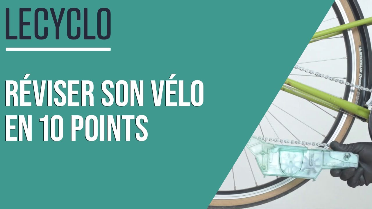 Révision du vélo en 10 points