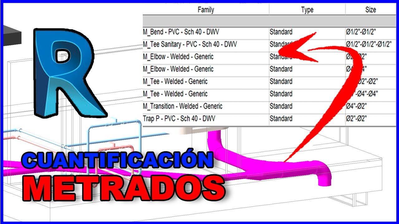 Curso Revit 2022 |MEP| Clase 16 - Schedules Quantities