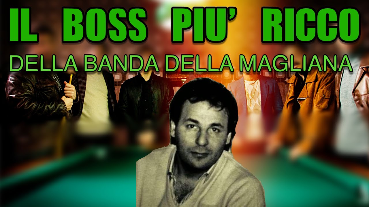 Il Dandi il Boss più RICCO della Banda della Magliana , Enrico De Pedis detto Renatino