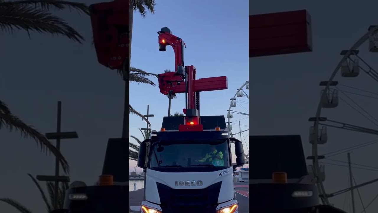 Waste collection in Perpignan, France #nordengineering #smartwastemanagement #perpignan #recycling