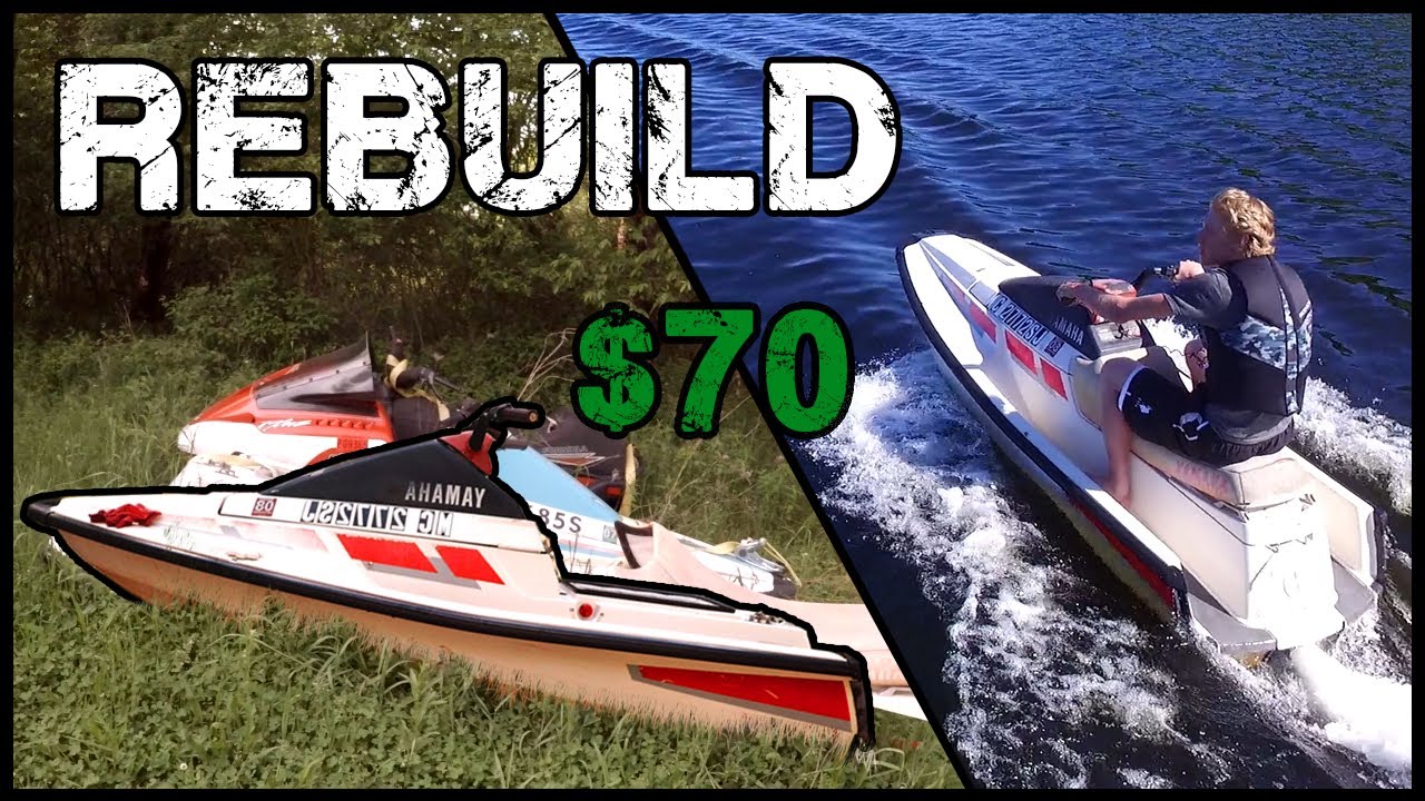 Rebuilding a 35 Year Old Jetski [1989 WR500]
