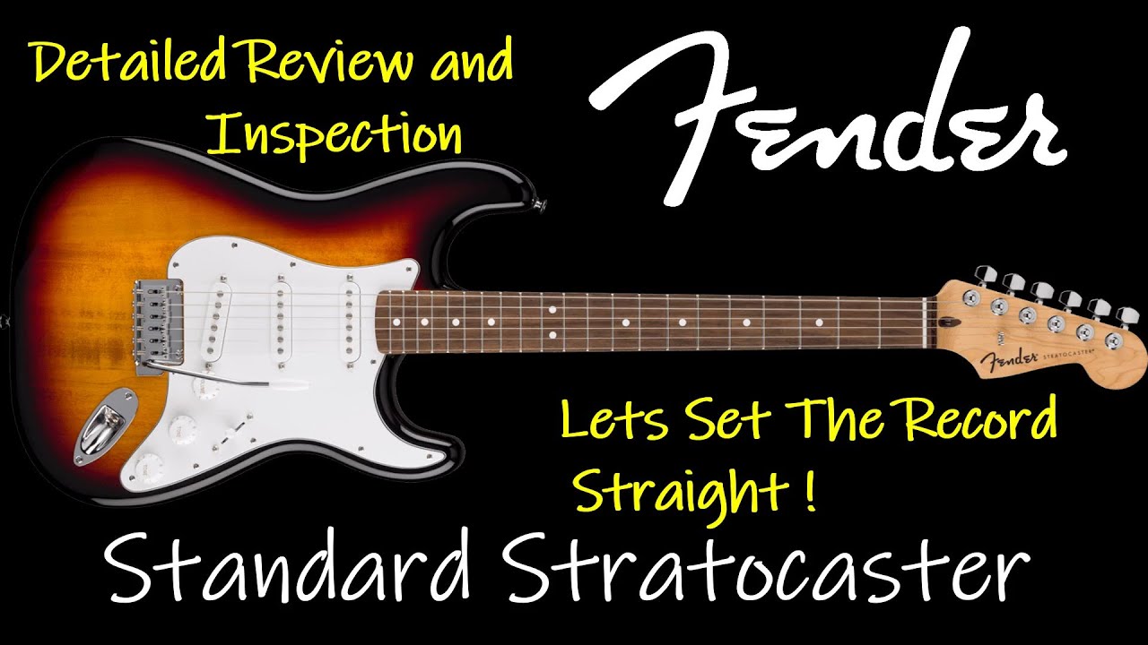 Fender Standard Strat Review