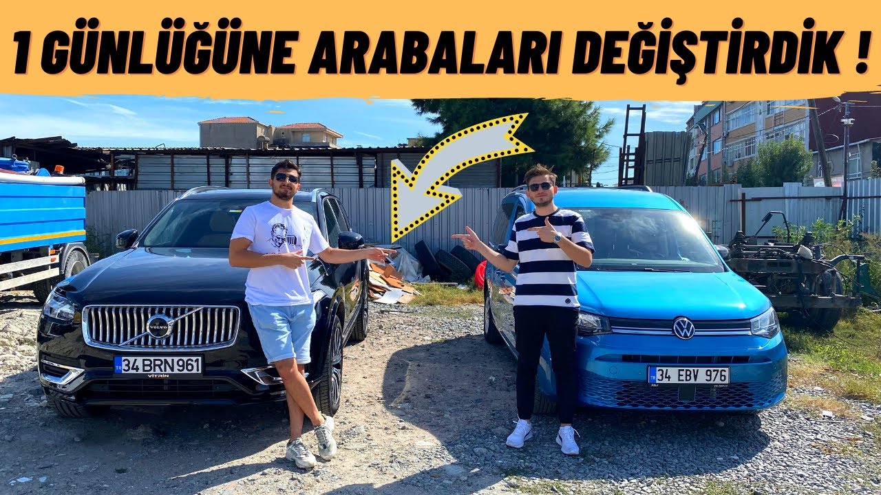 1 GÜNLÜĞÜNE ARABALARI DEĞİŞTİRDİK ! #4