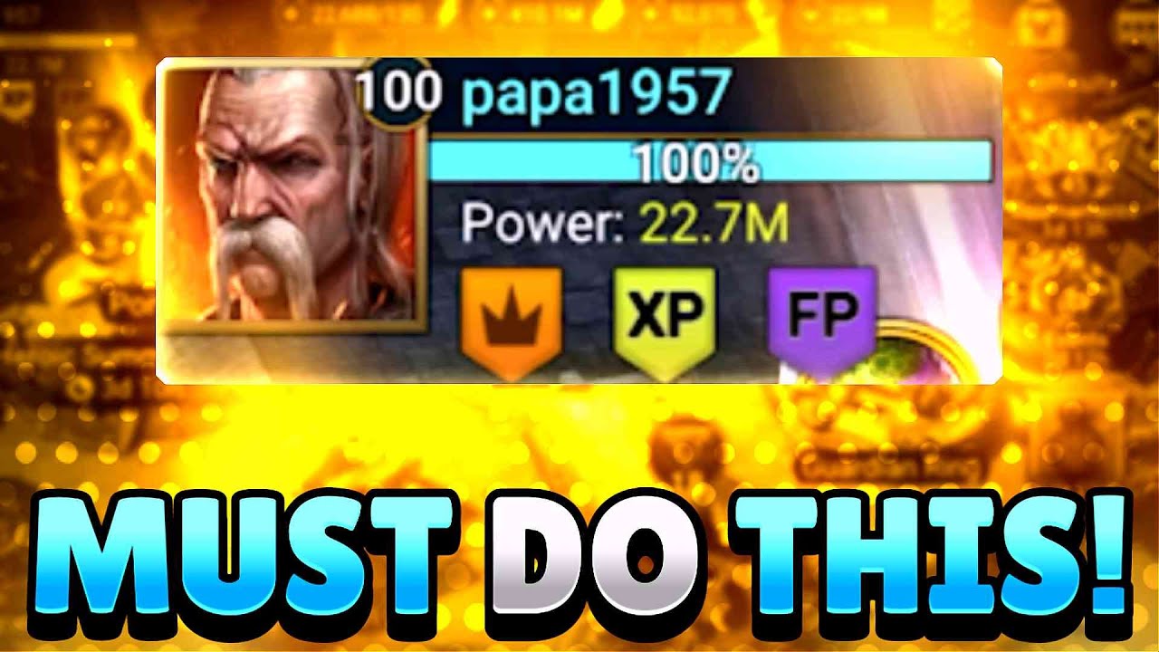 1 Thing Will Improve EVERYONES Account | Raid Takeover and Account Review