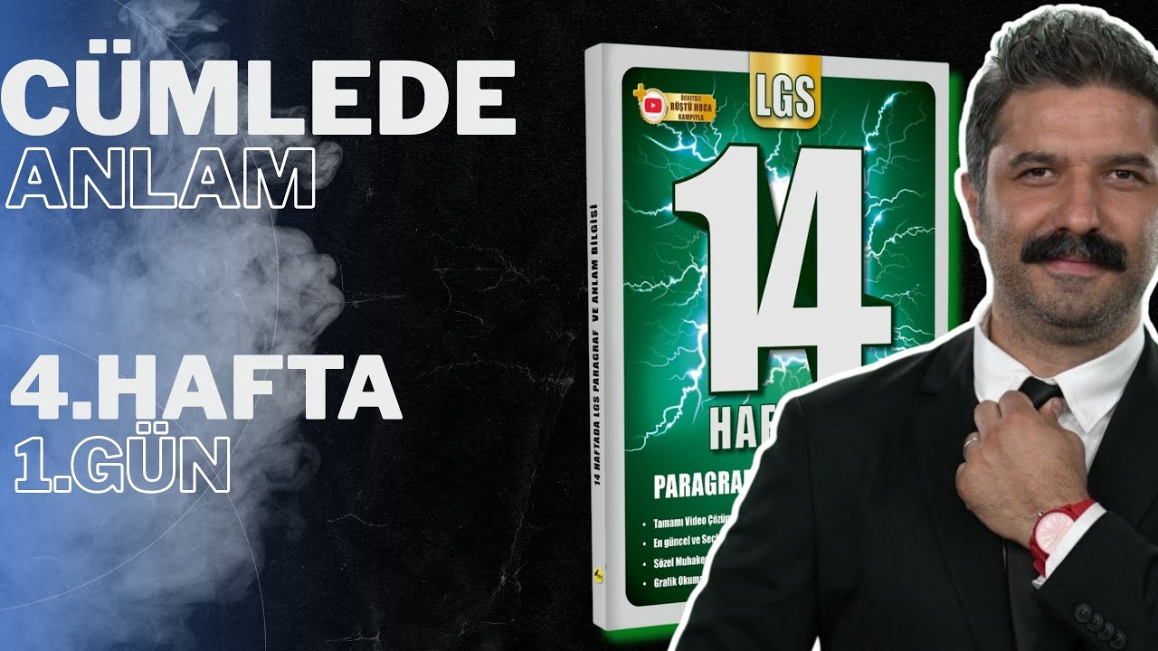 4.Hafta-1.Gün | Cümlede Anlam | LGS Türkçe Kampı
