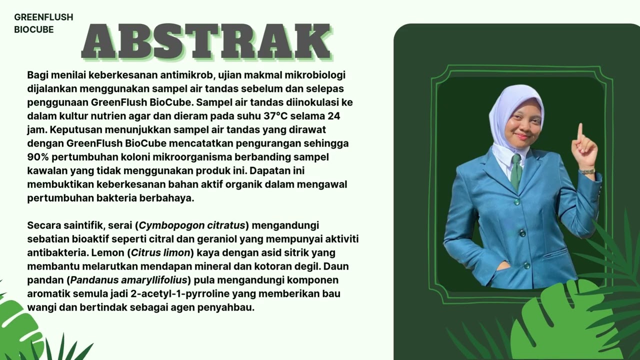 GREENFLUSH BIOCUBE           #IIEF2026 #KolejMARAKulim