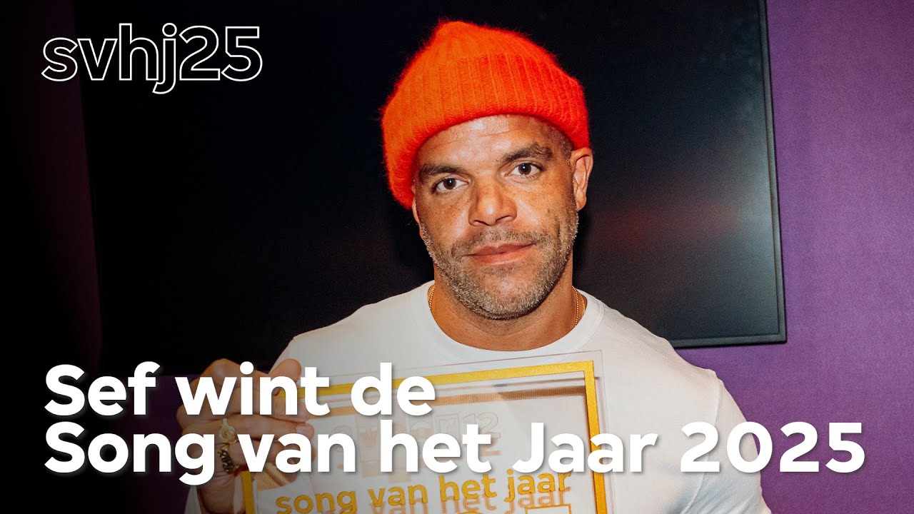 Sef wint de Song van het Jaar 2025 met 'voor alles bang'