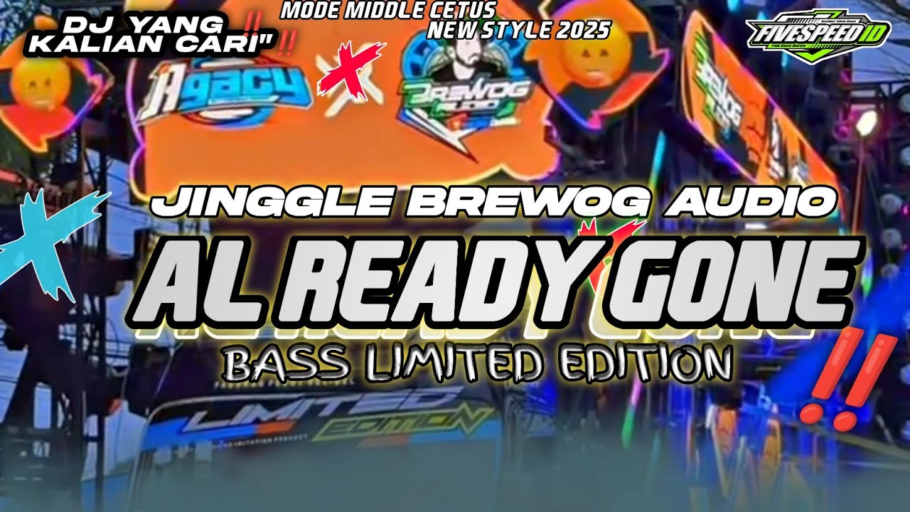 DJ BREWOG AUDIO PESONA GONDANGLEGI 2025 | BASS LIMITED EDITION 