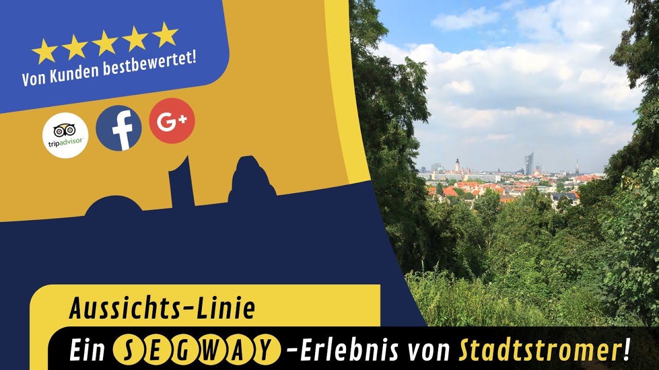 Die neue Aussichts-Linie von Stadtstromer (Segway-Tour durch Leipzig)