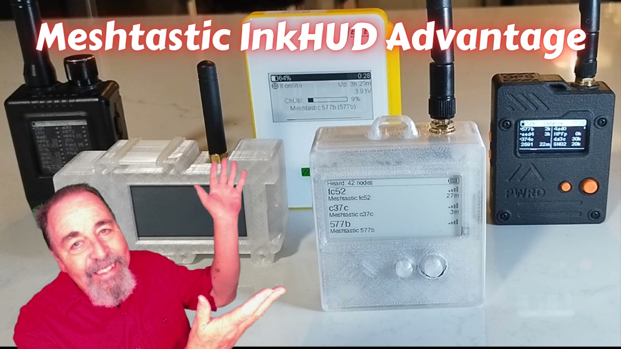 Meshtastic с InkHUD: революционное решение для электронных чернил?