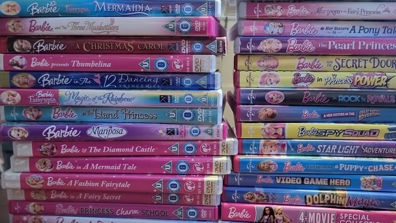 Barbie Dvd Collection 2024
