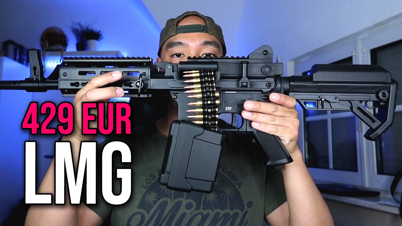 M4 küsst LMG | Golden Eagle MCR Airsoft Review Deutsch
