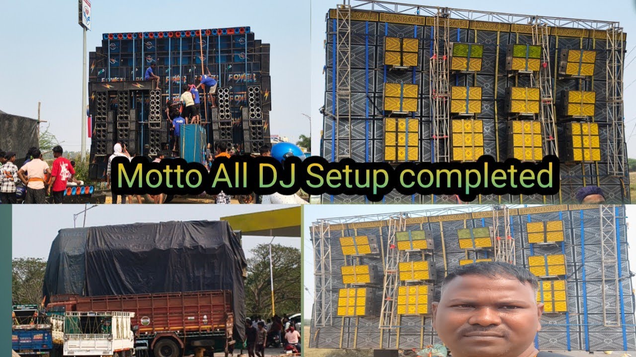 Moto Mela all DJ setup complete
