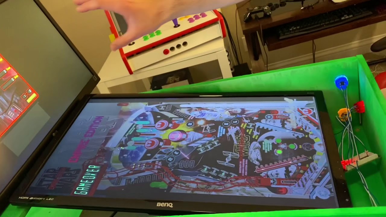 Homemade Virtual Pinball Cabinet