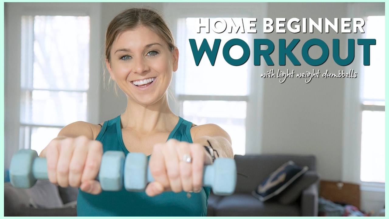 Home Workout For Beginners Plus Size with Weights + Standing Core Work | WORKOUT