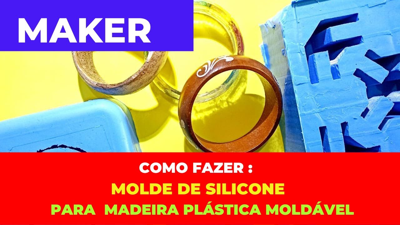 Como fazer moldes de silicone para usar com Madeira Plástica Moldável