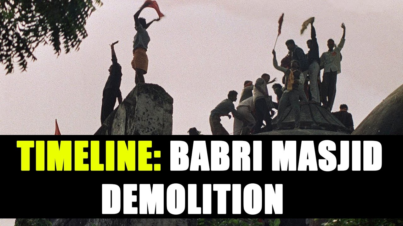 Babri Masjid demolition row; Here's complete timeline | Oneindia news