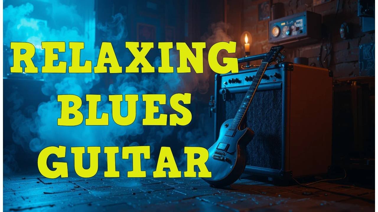 Velvet Midnight Blues 🌙🎸 | Slow Ambient Blues Rock for Deep Relax & Late Night Calm