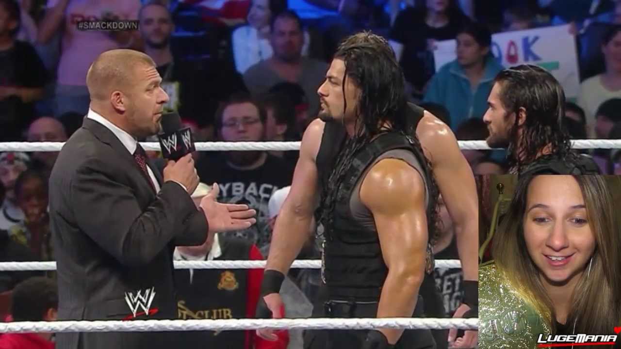 WWE Smackdown The Shield vs Wyatt Family at Elimination Chambers Live Commentary