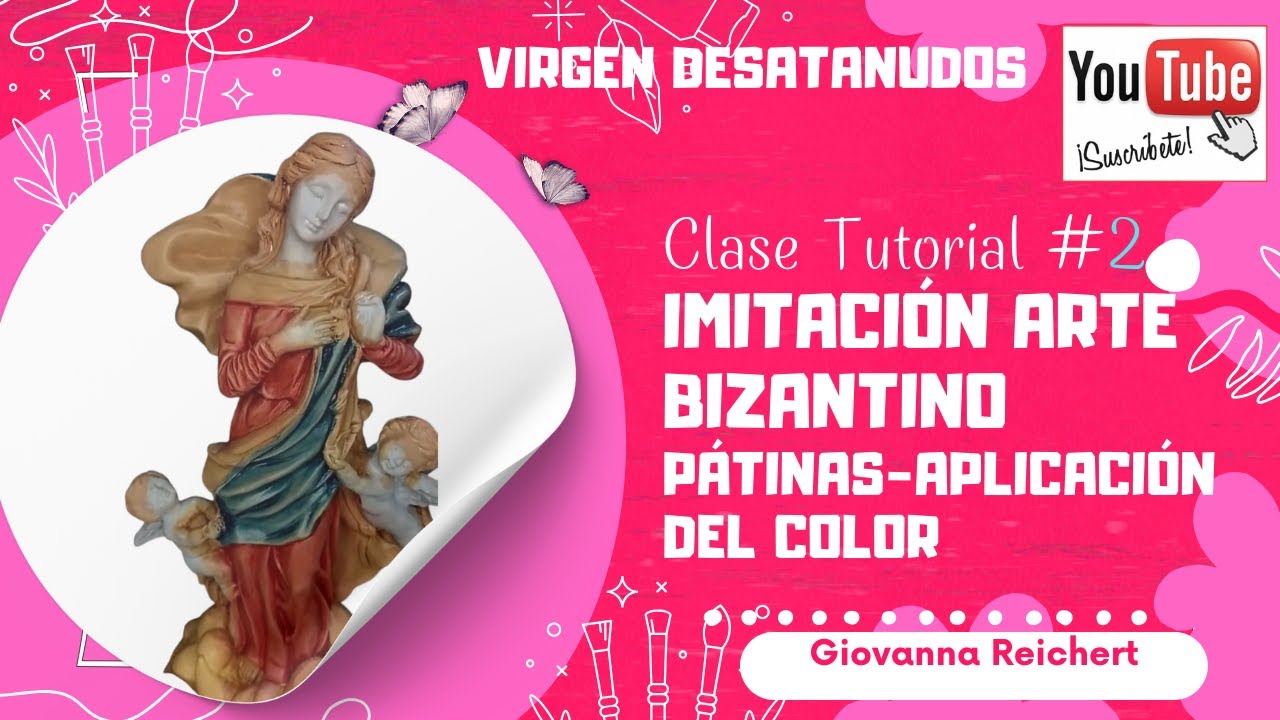 Imitación Arte BIZANTINO - Aplicación del color (Pátinas sobre Pátinas) Desatanudos Parte 2