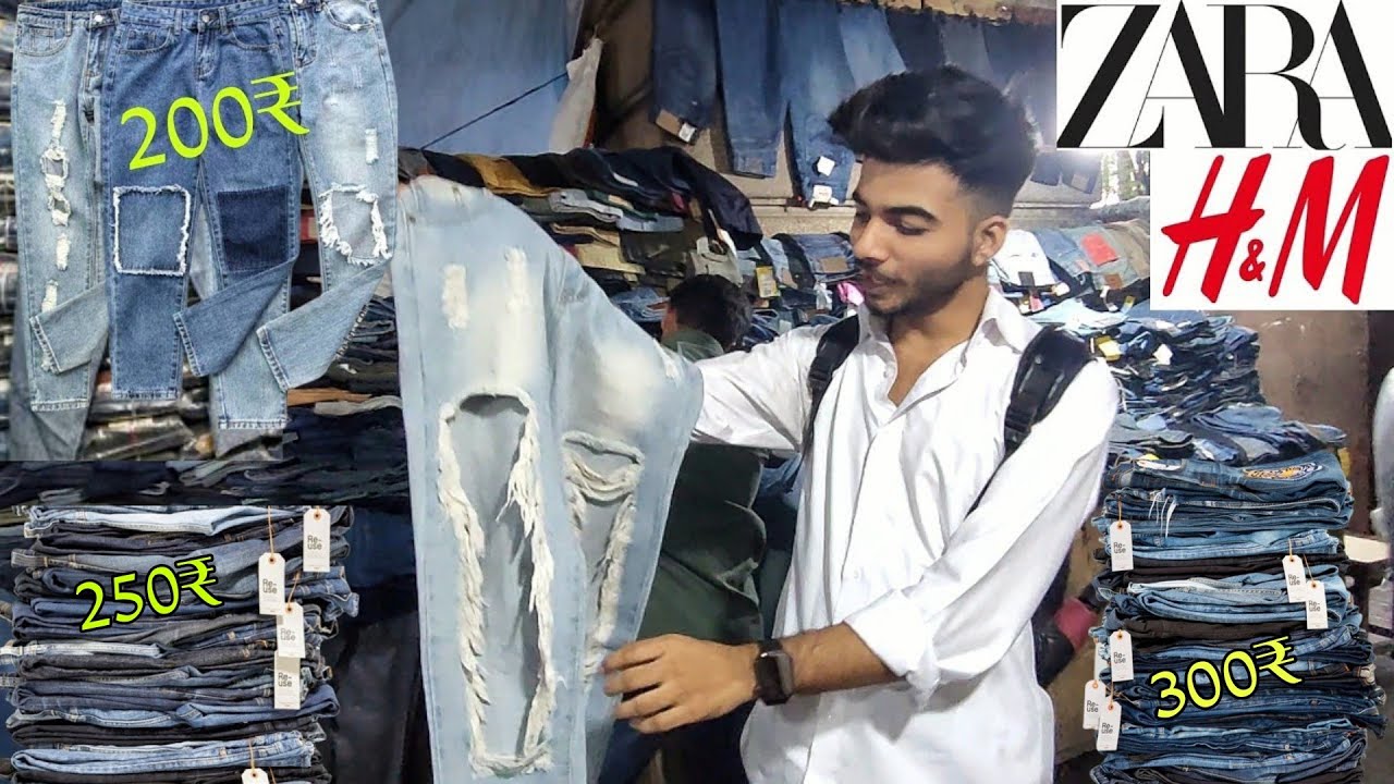 Cheapest Jeans👖market in Mumbai 2022 | starting just 200₹ | ZARA H&M 🔥