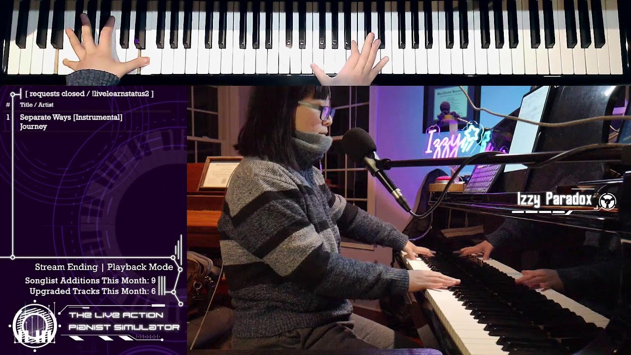 [live action pianist simulator] • what if a pianist was a game • !howtoplay