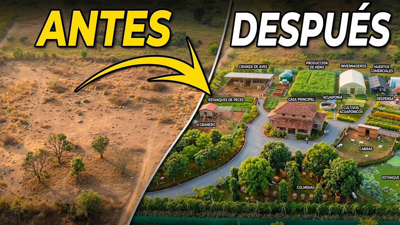 Si Tuviera 1 Acre ... As&iacute; Construir&iacute;a La Granja PERFECTA