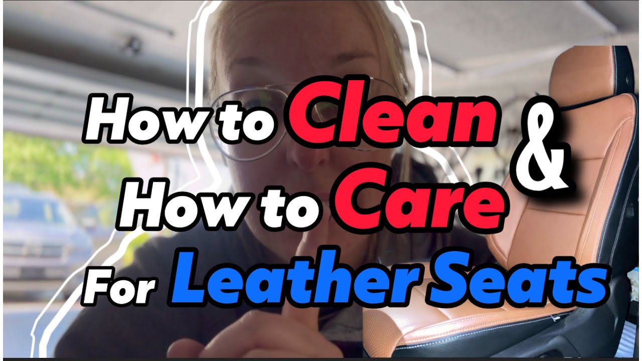 The TRUTH About Leather Seat Care- What You Really NEED and What’s A WASTE of $$