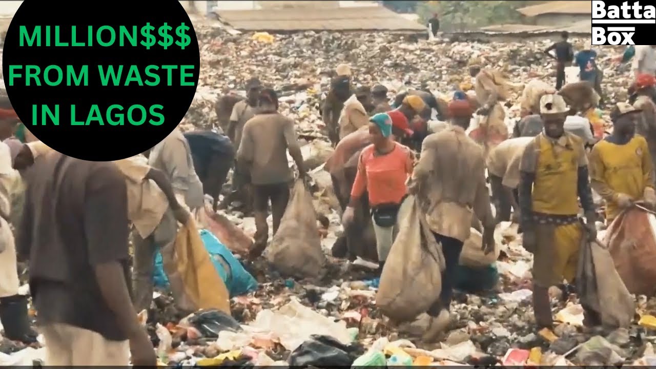 Nigeria's Largest Recycling Waste Dumpyard