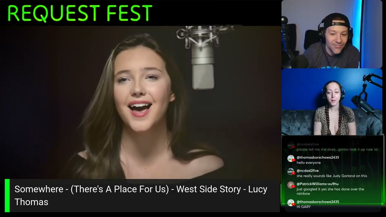 Lucy Thomas - Somewhere - (There's A Place For Us) - West Side Story [REACTION]