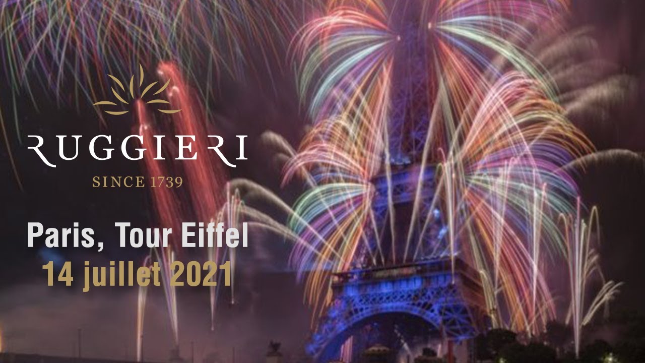 Vidéo officielle - Feu d'artifice Tour Eiffel Paris 2021 (By Ruggieri)
