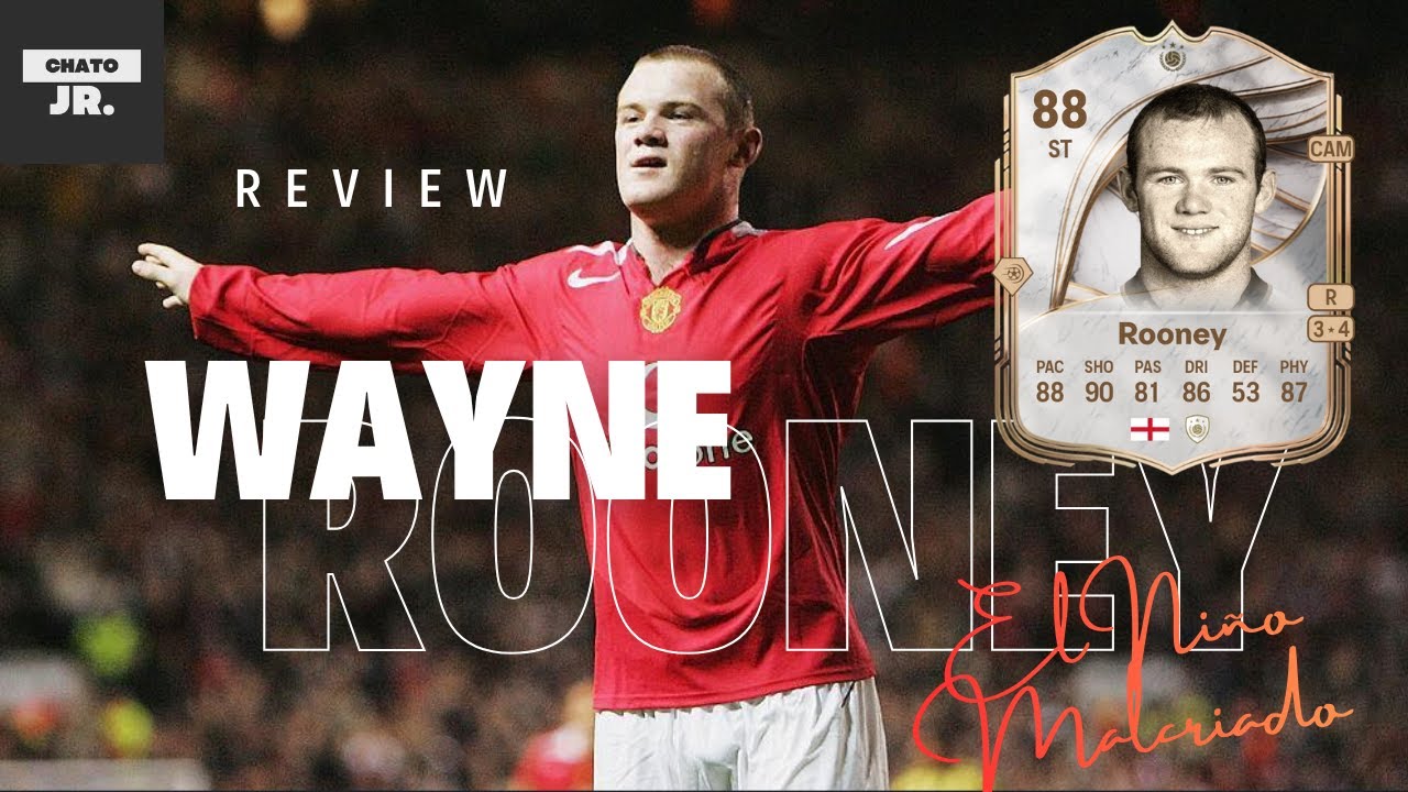CARISMA Y TIRO TOP!! | WAYNE ROONEY 88 ICONO REVIEW FC26