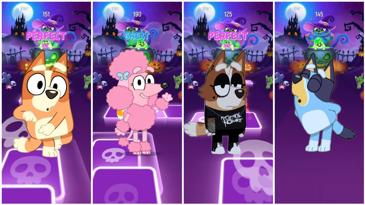 BLUEY BINGO-MINISODES FREINDS 🆚 BLUEY MAGIC 🆚BLUET FUNNY MoMENts 🎼🎼tiles hope