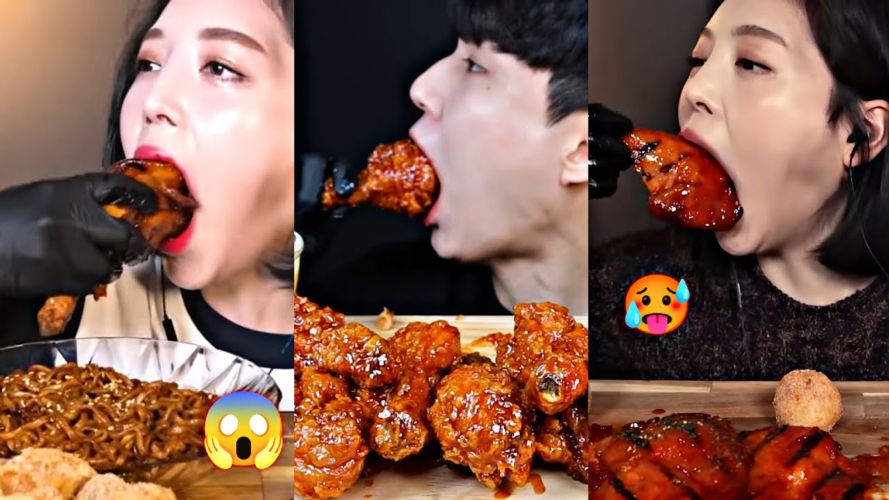 MUKBANGERS TAKING THE BIGGEST BITES I’VE EVER SEEN! 🙀😱🤯