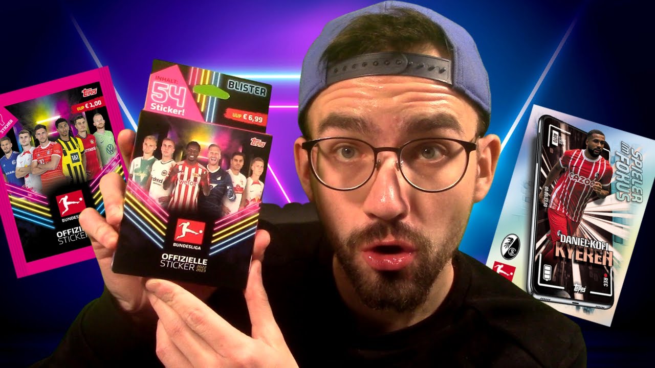 TOPPS BUNDESLIGA STICKER 2022/23 BLISTER 😱🔥