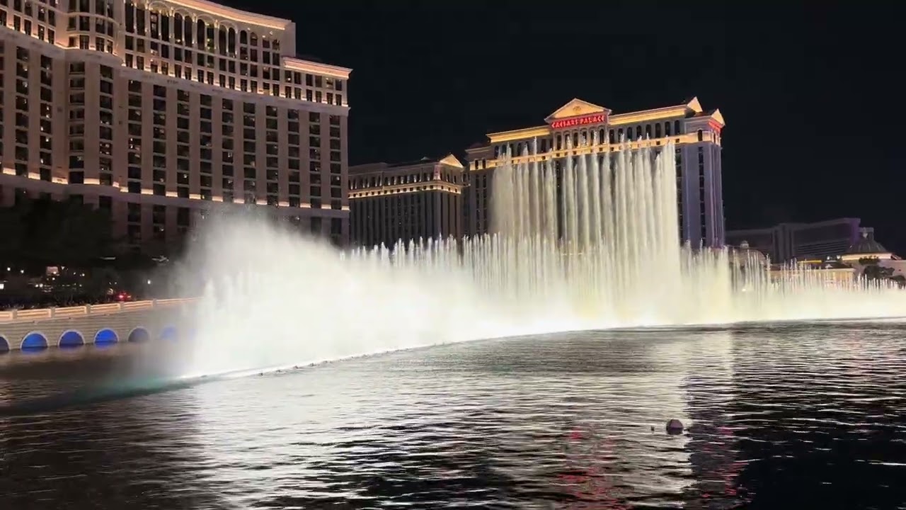 Amazing view of Bellagio Water fountain @Lasvegas #vegas #bellagio