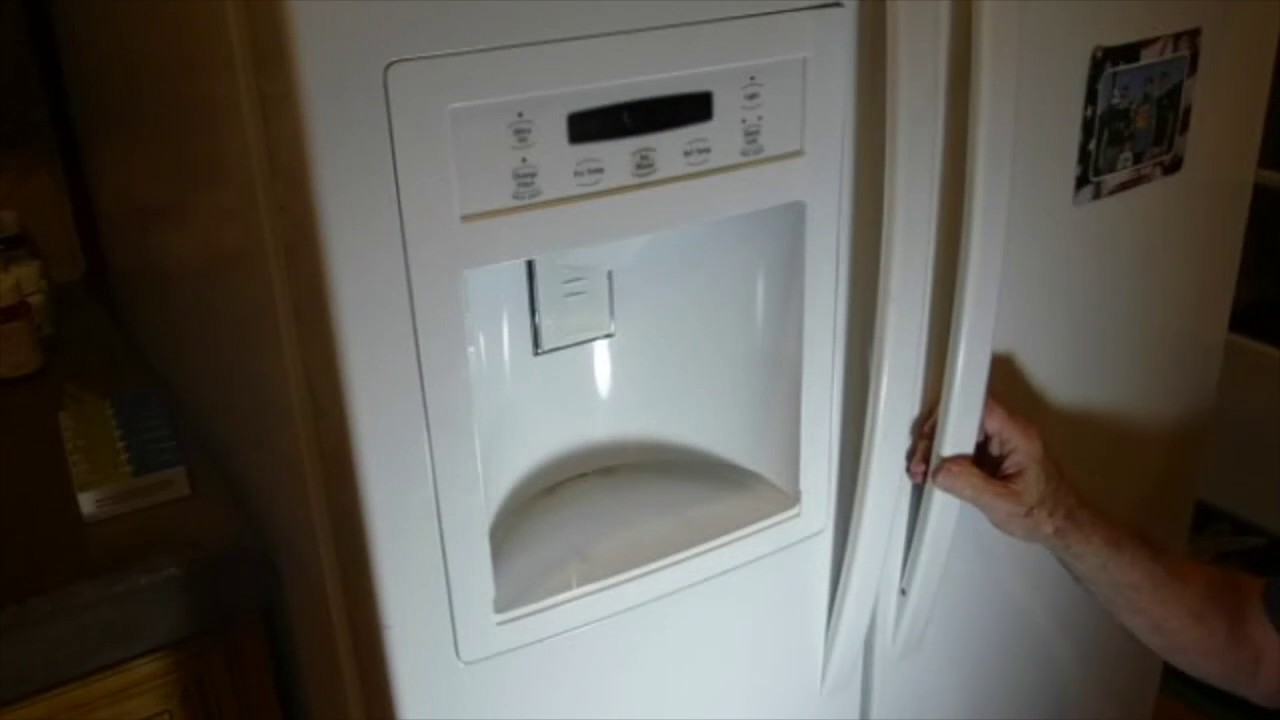 Kenmore Elite Refrigerator Water Dispenser Sticks Open