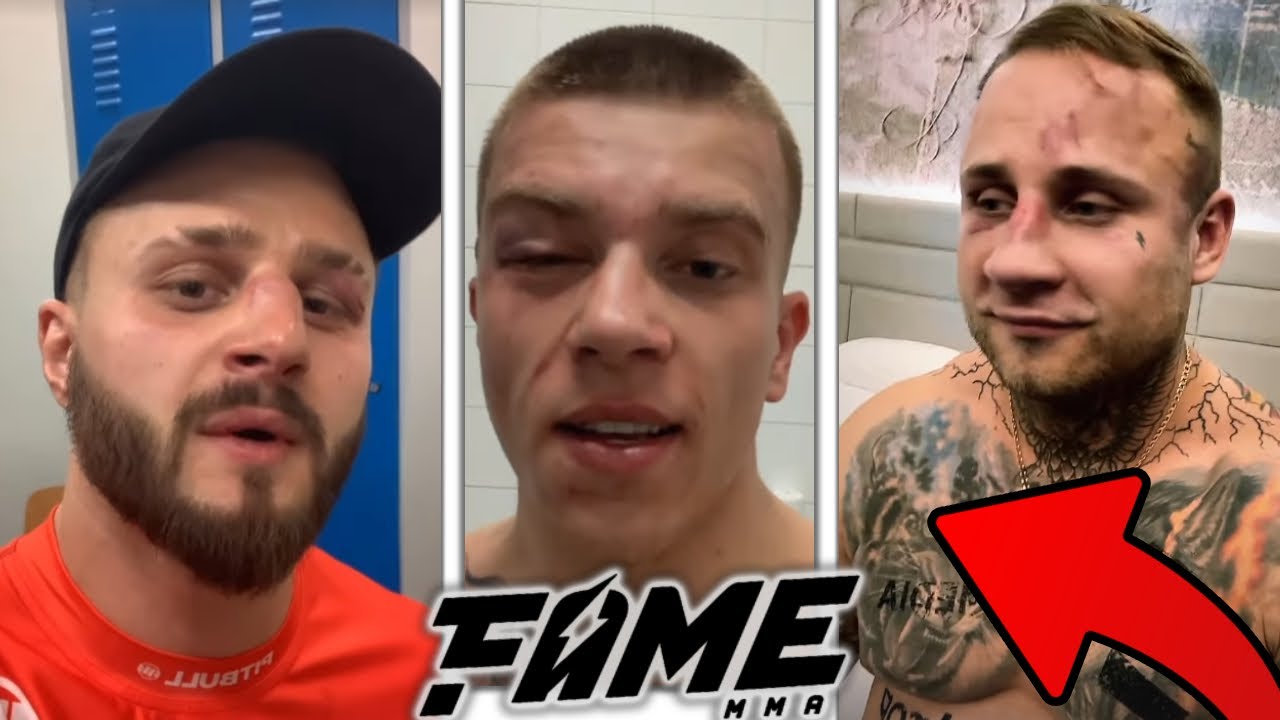 Shoty Fllap'a Zawodnicy po Gali FAME MMA 18 | Dubiel, Blonsky, Amadeusz Ferrari, Szeliga, Boxdel