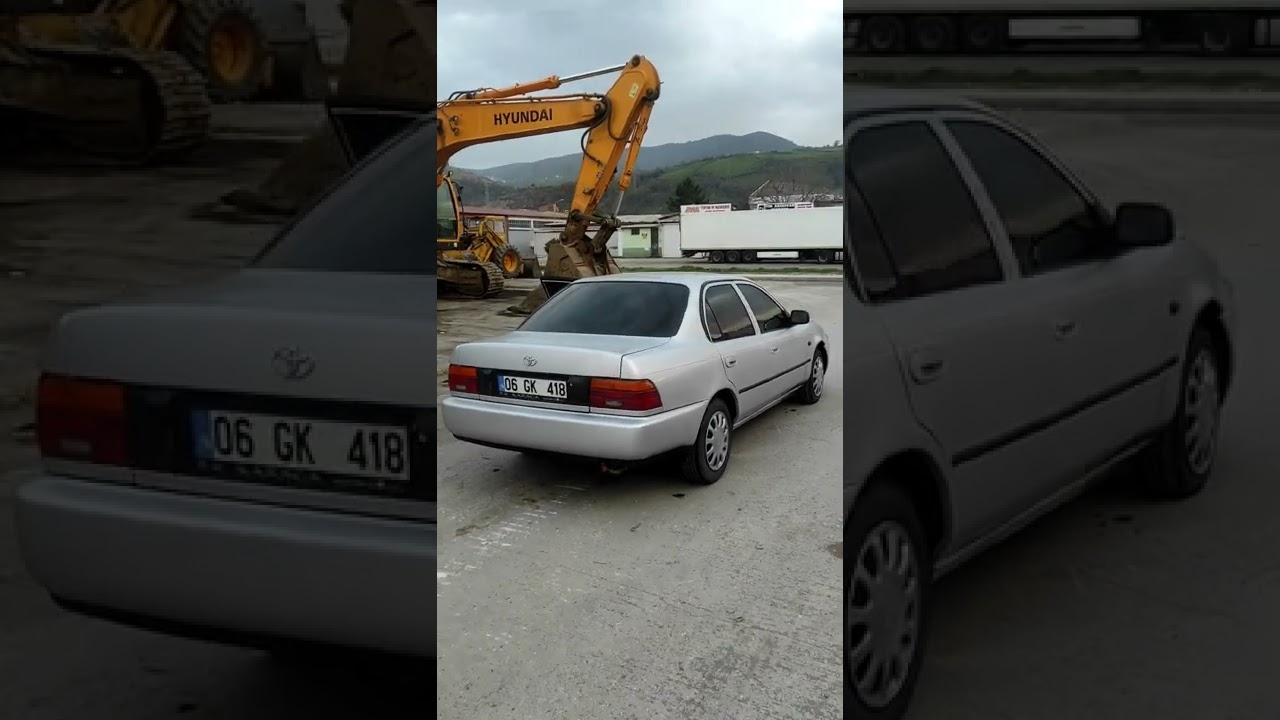 efsane kasa corolla egzoz alev flame corolla 1.6 xei